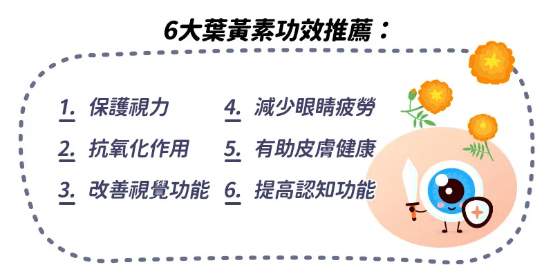 6大葉黃素功效推薦